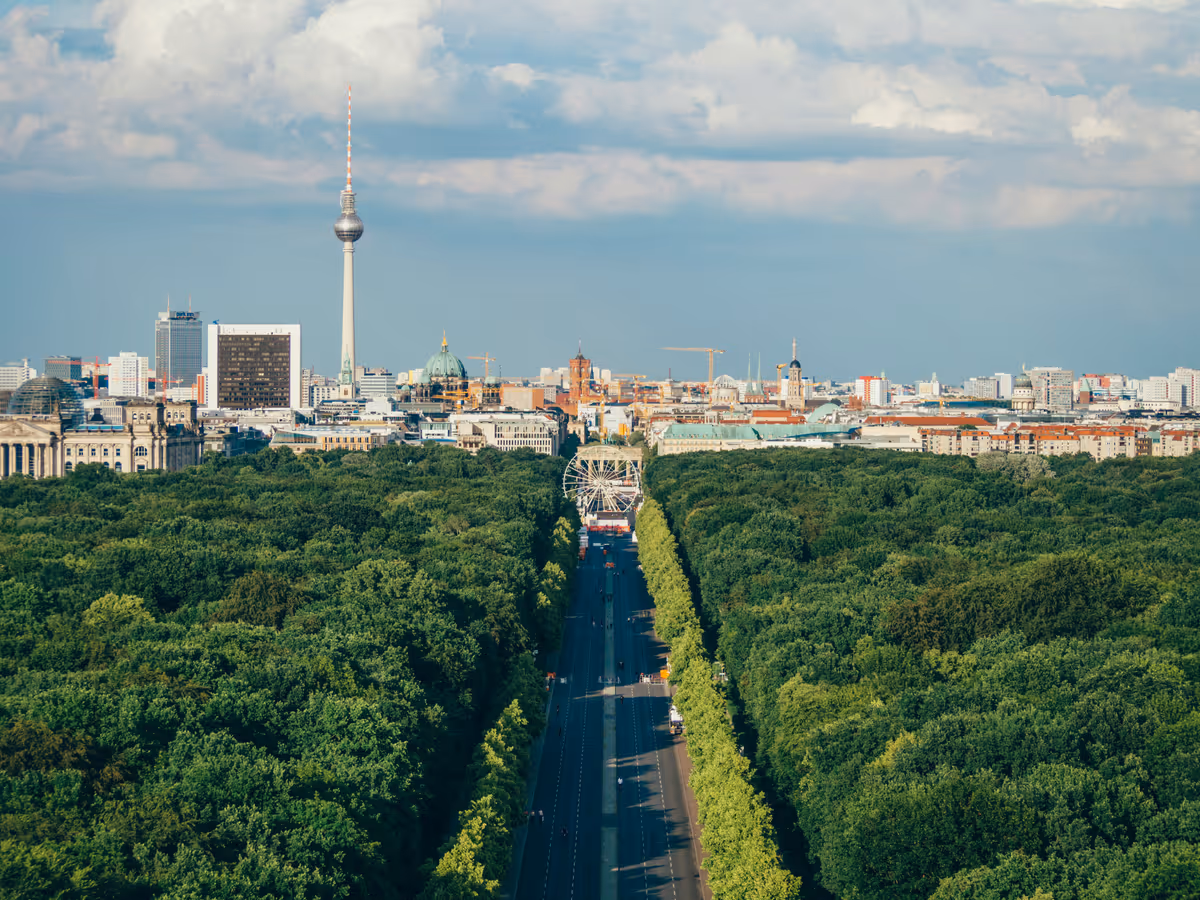 Berlin Skyline - Wohnungssuche mit Flatfind